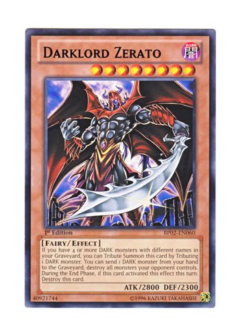 遊戯王 堕天使ゼラート 英語、EU 遊戯王 堕天使ゼラート 英語、EU 英語版 PTDN-EN081 Darklord